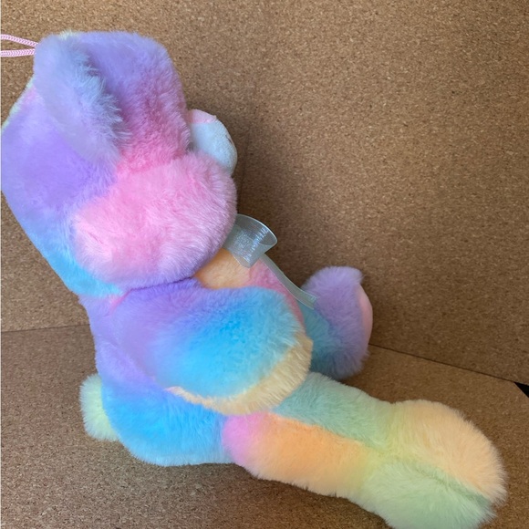 Stuffed Animal Rainbow Bear - Picture 2 of 5